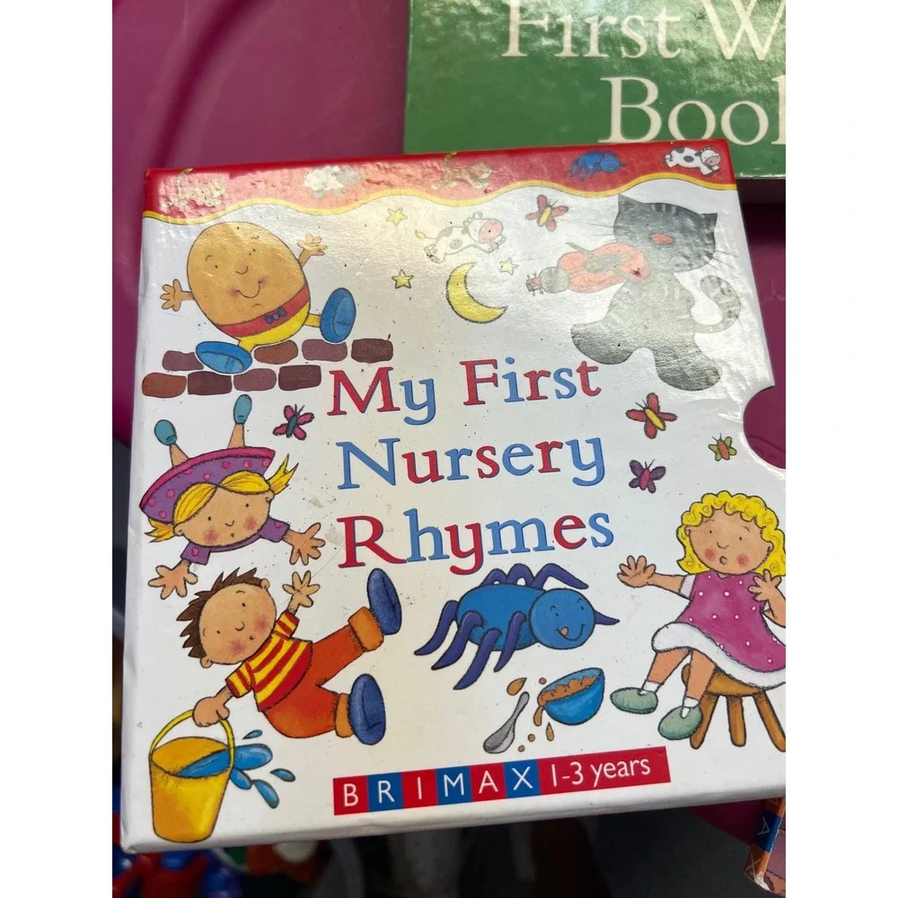 Brimax My First Nursery Rhymes Set and Baby First Word and Picture Board Books